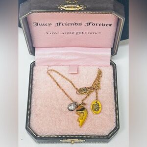 Juicy Couture,NEW, Never Been out of Box 
"Juicy Friends Forever" Necklace Charm
